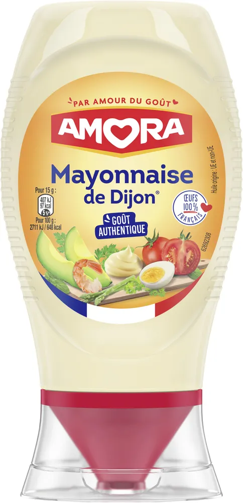 Amora Mayonnaise De Dijon Flacon Souple 235g