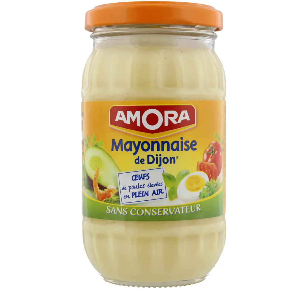 Amora Mayonnaise De Dijon Bocal 235g