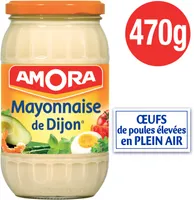 Amora Mayonnaise De Dijon Bocal 470g