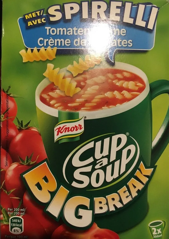 Cup A Soup Tomates Spirelli