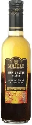 Vinaigrette Légère Huile de Sésame & Sauce Soja Graines de Sésame Torréfiées 36 cl