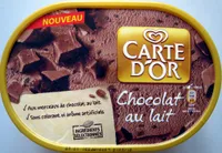 Crème glacée chocolat au lait