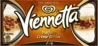 Viennetta Glace Dessert Crème Brûlée 7 parts 650ml