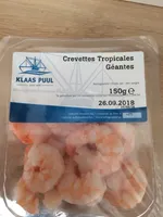 Crevettes Tropicales Décortiquées