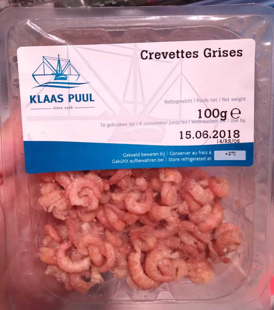 Crevettes grises
