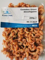 Crevettes grises decortiquees