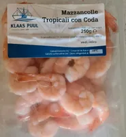Mazzancolle tropicali con coda