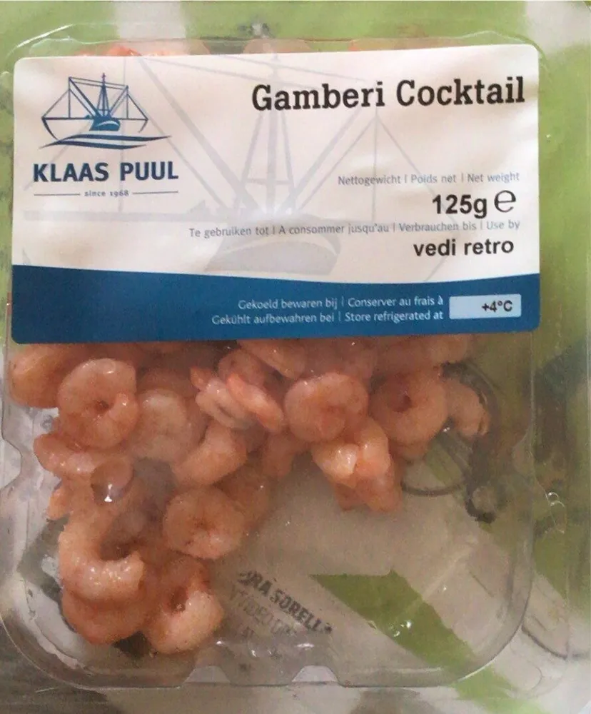Gamberi cocktail