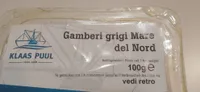 Gamberi grigi Mare drl Nord