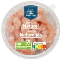 Crevettes naturelles