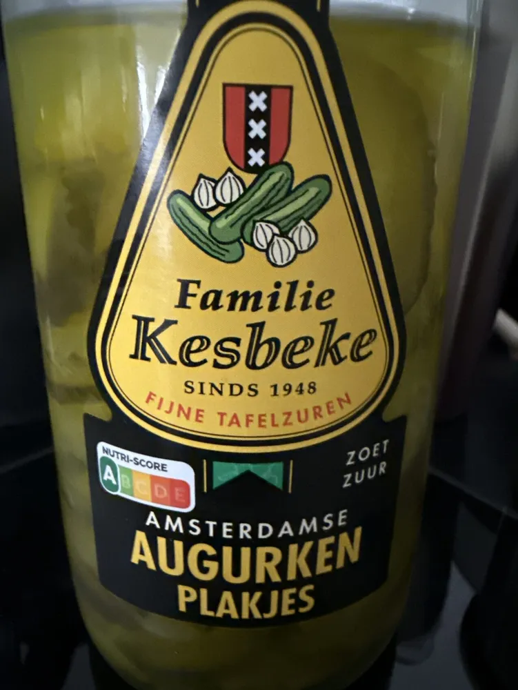 Augurken plakjes