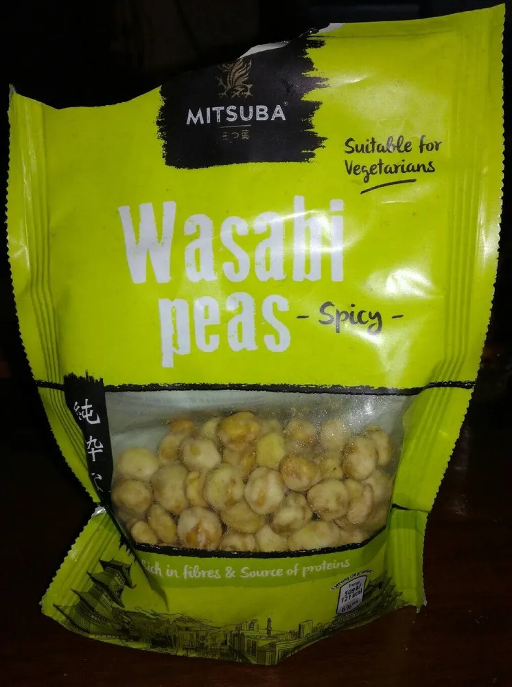 Wasabi peas