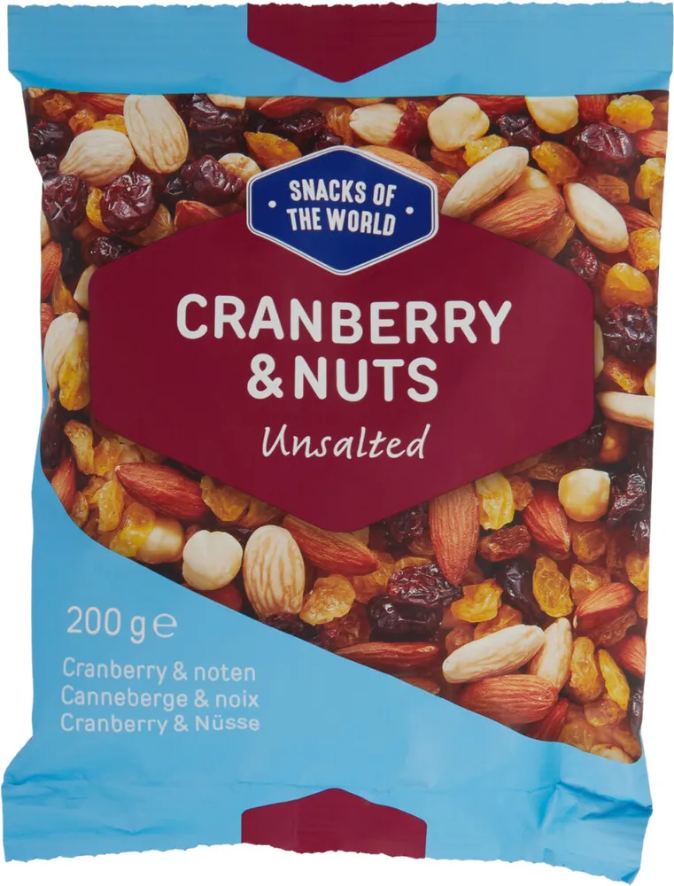 Cranberry & Nuts Unsalted