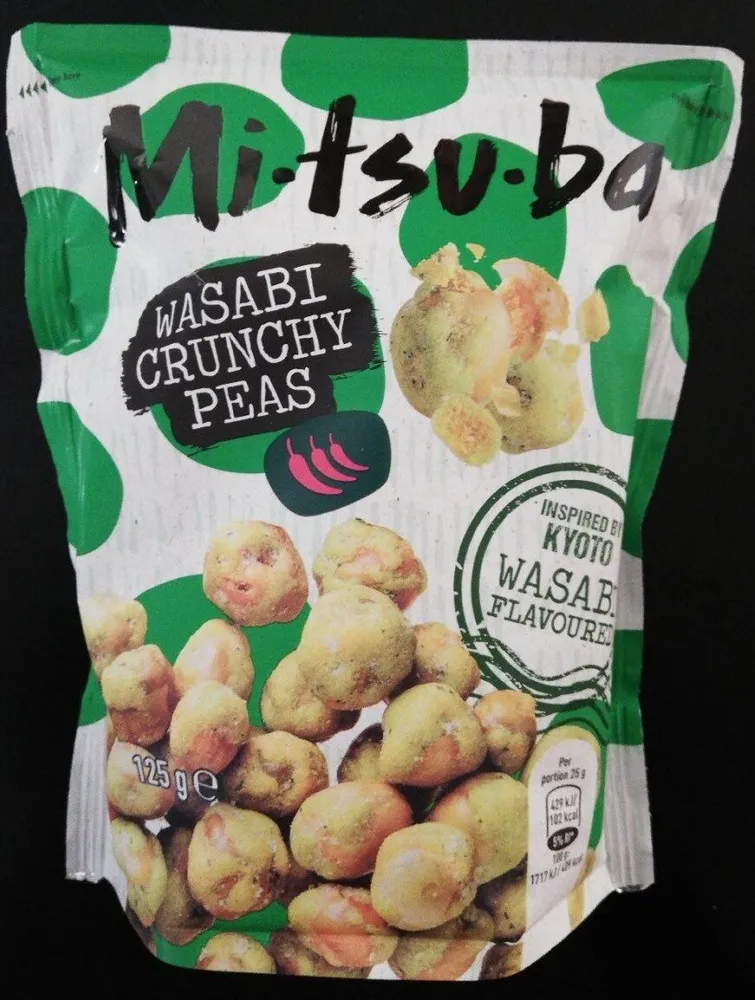 Wasabi crunchy peas
