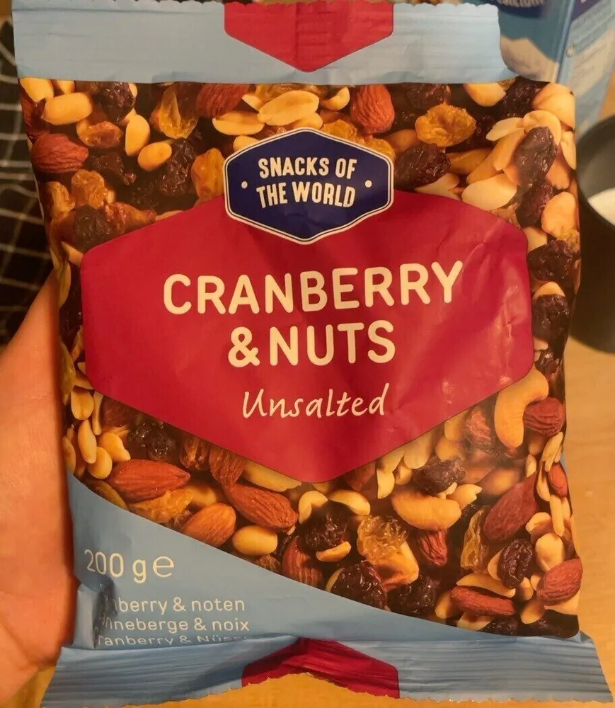 Cranberry & Nuts Unsalted