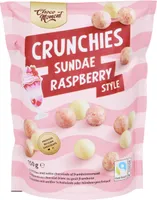 Crunchies sundae raspberry style