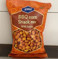 Bbq corn snack