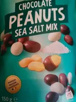 Chocolate peanuts sea salt mix