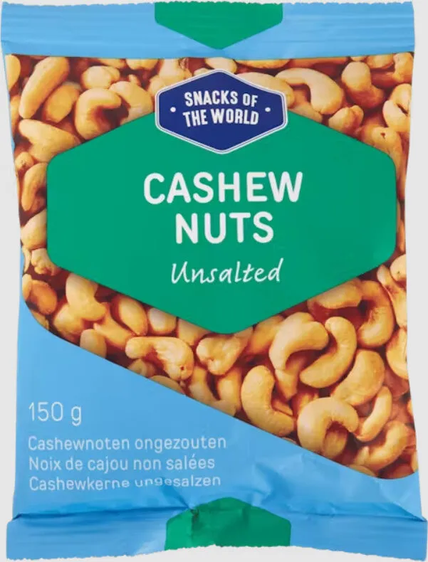 Cashew Nuts Unsalted (Anacardos sin sal)