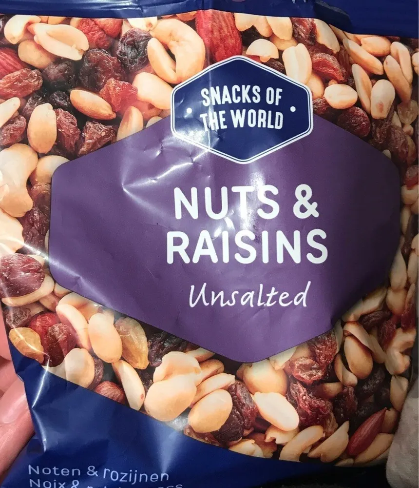 Nuts & Raisins Unsalted