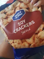 Soy crackers salted