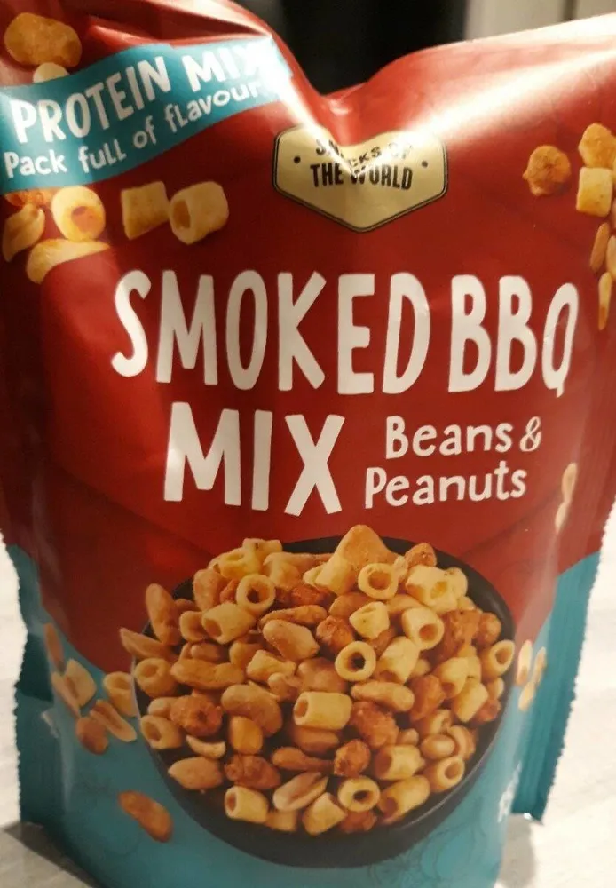 Smoked BBq MIX beans & Peanuts