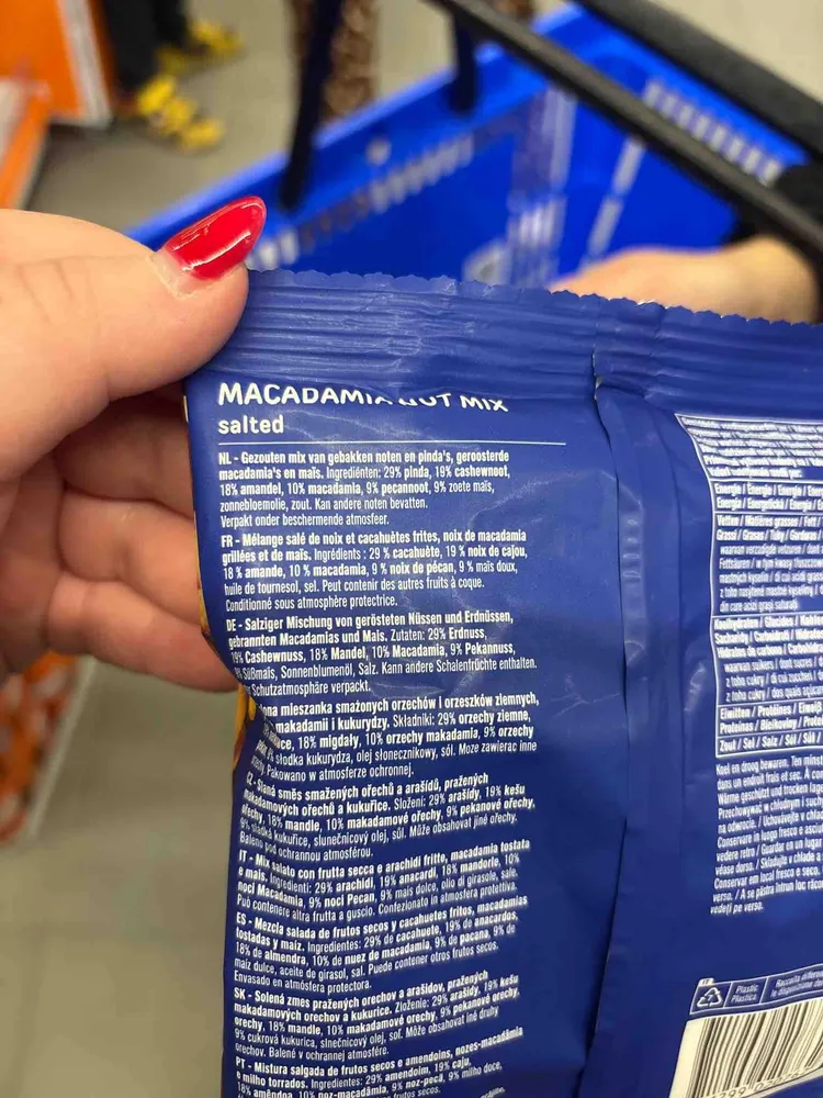 Macadamia Nut Mix Salted