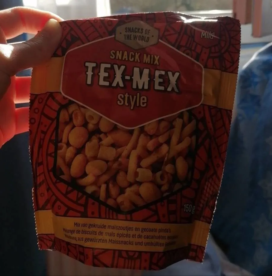 Snack mix TEX-MEX style
