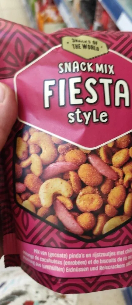 Snack mix Fiesta style