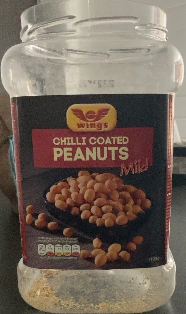 Chilli coated peanuts
