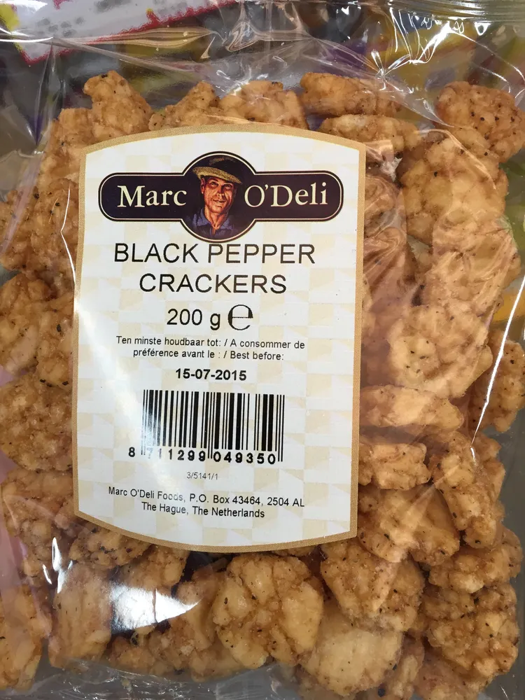 Black Pepper Crackers