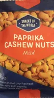 Mild Paprika cashew nuts
