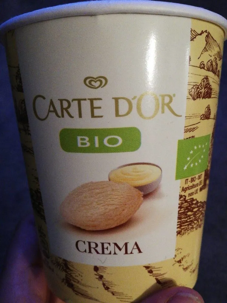 Glace carte d'or Vanille Bio