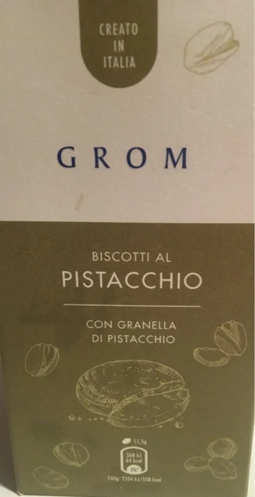 Biscotti al pistacchio