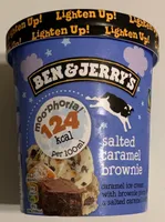 Moo-phoria salted caramel brownie