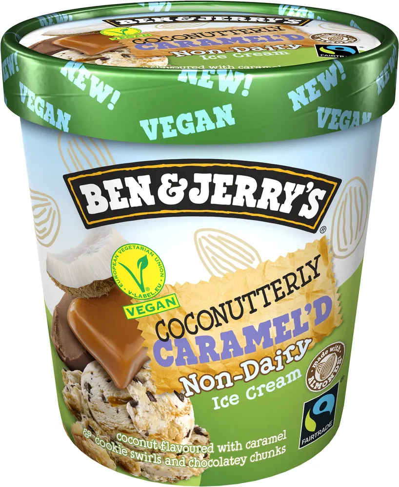 Non-Dairy Ice Cream Coconutterly Caramel'd