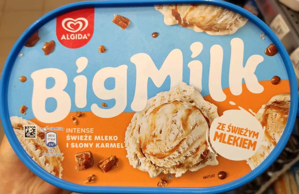 Bigmilk ze swiezym mlekiem