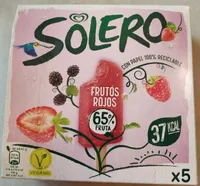 Solero frutos rojos