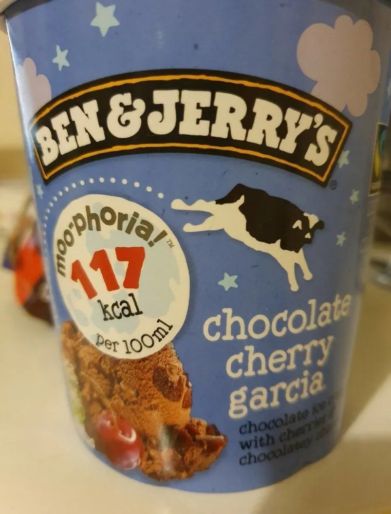 Ben & Jerry's chocolate cherry garcia