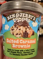 Topped Salted Caramel Brownie