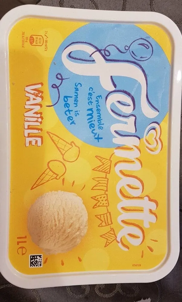 Glace vanille