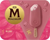MAGNUM Glace Bâtonnet Ruby 4x90ml