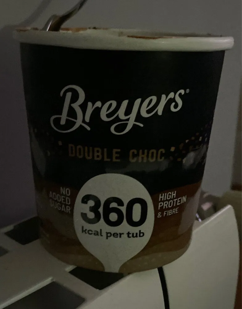 Breyers double choc