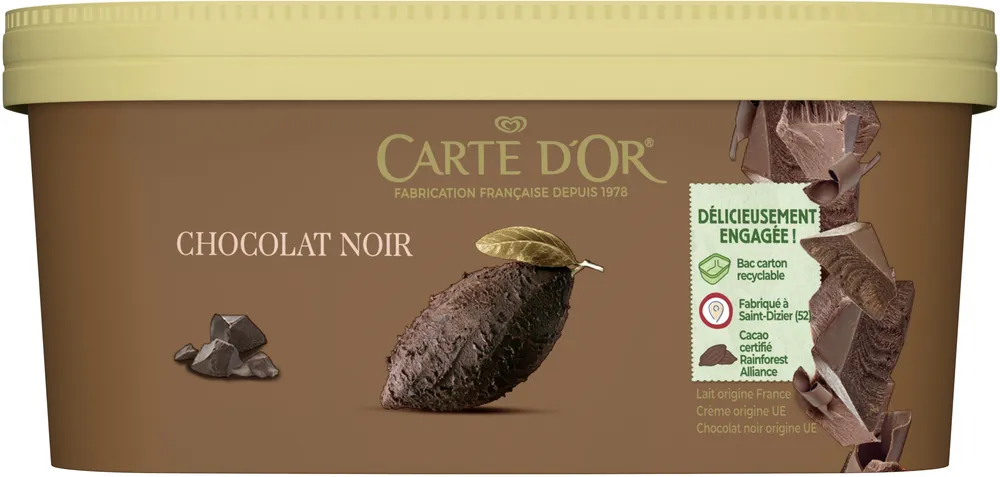 CARTE D'OR Glace Chocolat Noir 900ml