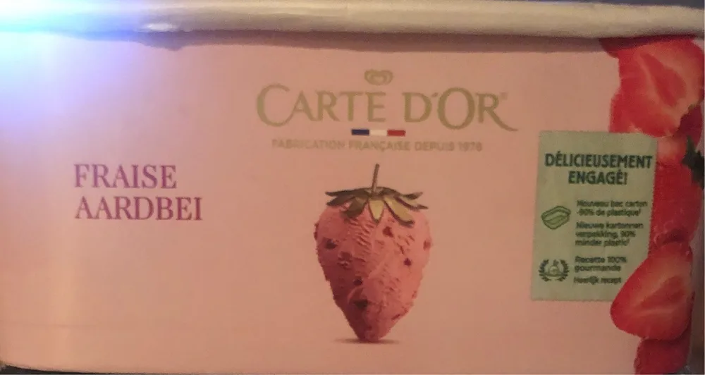 Glace fraise