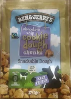 Ben & Jerry's Glace Dessert Glacé Chocolate Chip Cookie Dough 170g