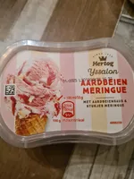Aardbeien meringue