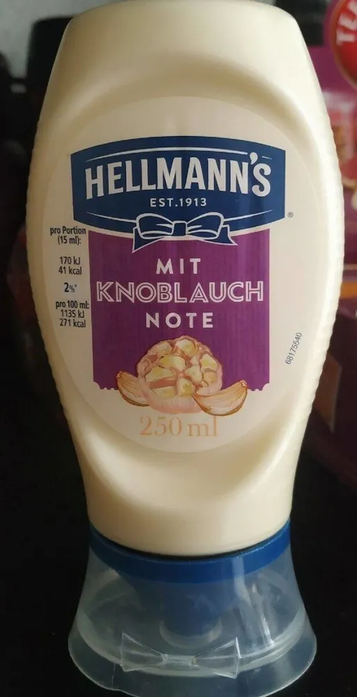 Hellman's mit Knoblauch Note