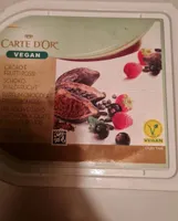 Carte d'or vegan parfum chocolat fruits rouges