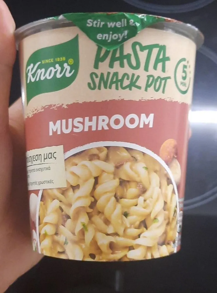 Pasta Snack Pot Mushroom